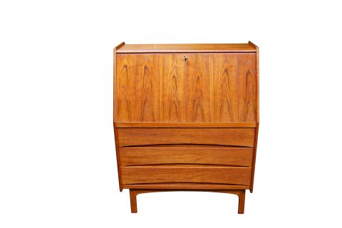 Mid Century Teak Sekretär Dänemark BPS