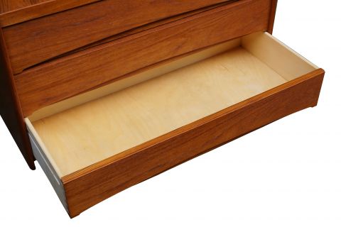 Mid Century Teak Secretary Denmark BPS
