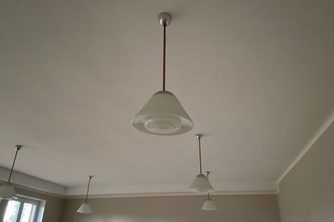 Mithras Bauhaus Lamp Opal Glass