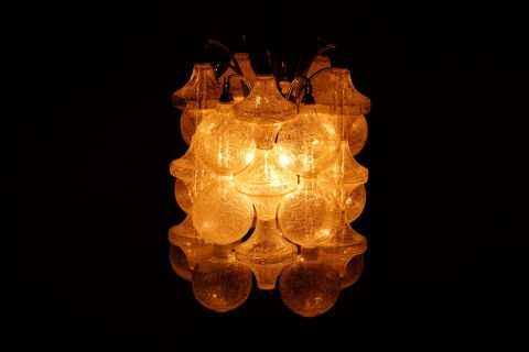 Ott International # Kalmar Tulipan Ceiling lamp