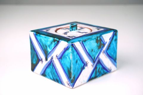 Paul Speck Inkwell -Majolika