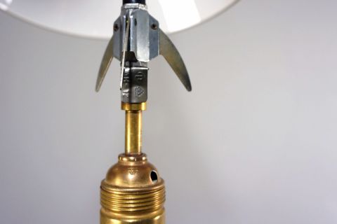 Peill & Putzler Mid Century Glas Deckenlampe