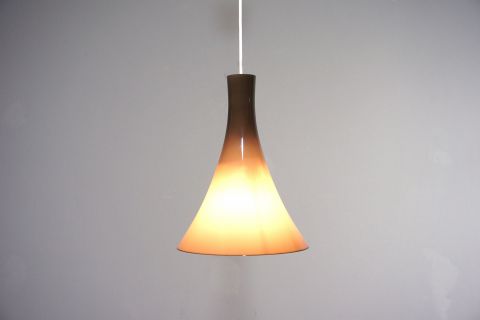 Peill & Putzler Mid Century Glas Deckenlampe