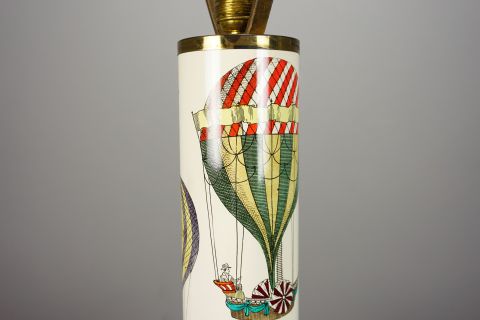 Piero Fornasetti Milano Lampe 1960s