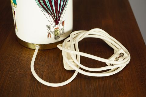 Piero Fornasetti Milano Lampe 1960s