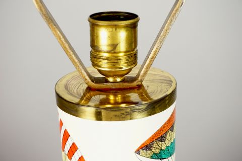 Piero Fornasetti Milano Lampe 1960s