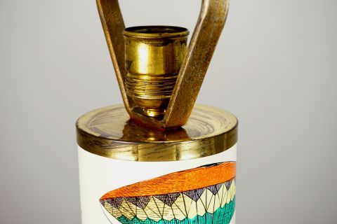 Piero Fornasetti Milano Lampe 1960s