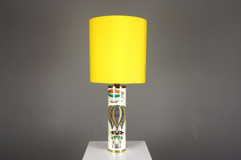 Piero Fornasetti Milano Lampe 1960s