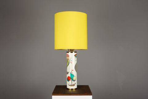 Piero Fornasetti Milano Lampe 1960s