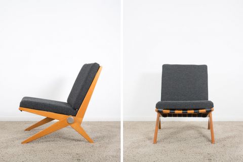 Pierre Jeanneret Scissor Chair