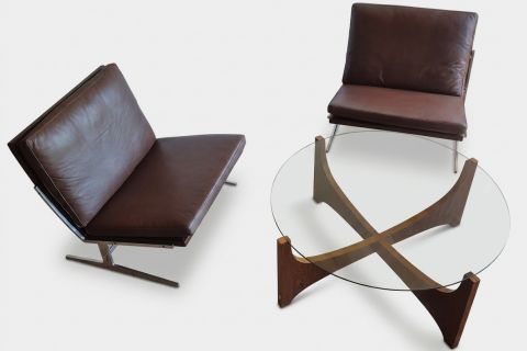 Preben Fabricius & Jørgen Kastholm Lounge Sessel