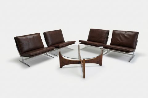 Preben Fabricius & Jørgen Kastholm Lounge Sessel