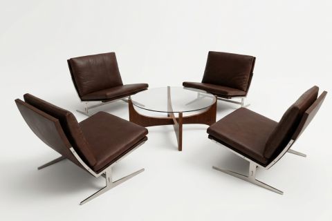 Preben Fabricius & Jørgen Kastholm Lounge Sessel