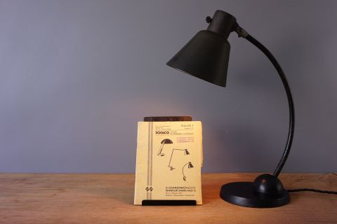 Schaco Bauhaus Tischleuchte 1930er