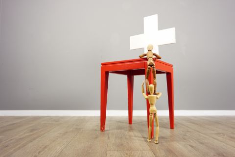 Swiss Cross Chair - Reto Kaufmann