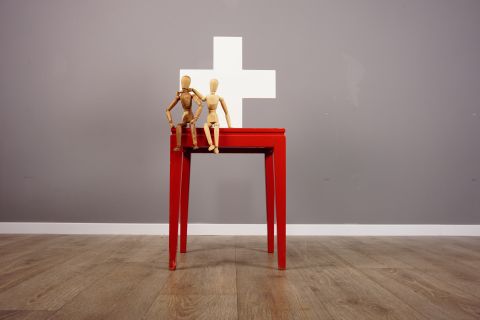 Swiss Cross Chair - Reto Kaufmann