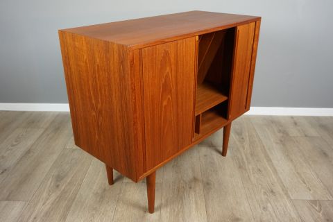 Teak Kai Kristiansen Record Cabinet