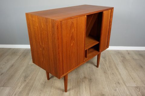 Teak Kai Kristiansen Record Cabinet