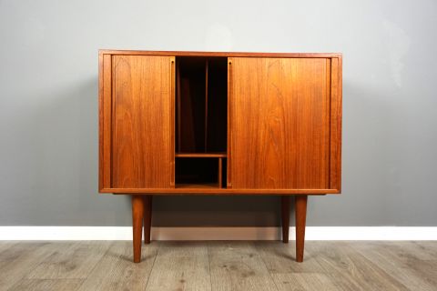 Teak Kai Kristiansen Record Cabinet