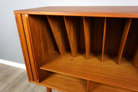 Teak Kai Kristiansen Record Cabinet