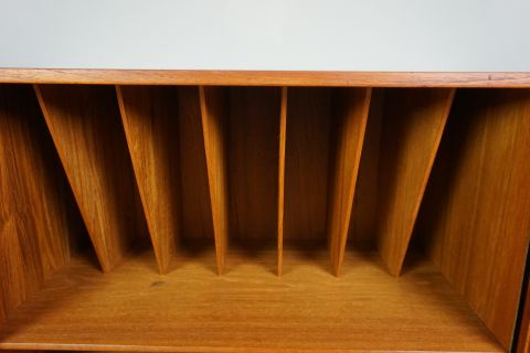 Teak Kai Kristiansen Record Cabinet
