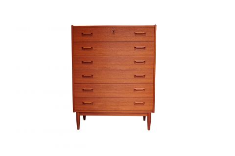 Teak Chest of Drawers - Tibergaard