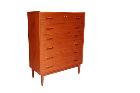 Teak Chest of Drawers - Tibergaard