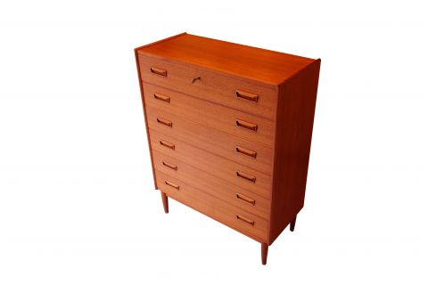 Teak Chest of Drawers - Tibergaard