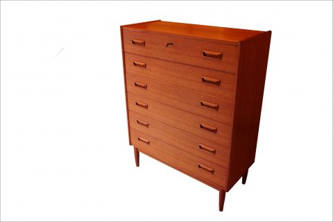Teak Chest of Drawers - Tibergaard