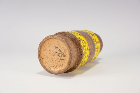Trifolglio Ceramic Vase from Aldo Londi for Bitossi