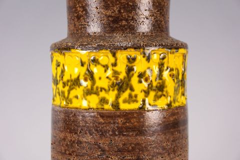 Trifolglio Ceramic Vase from Aldo Londi for Bitossi