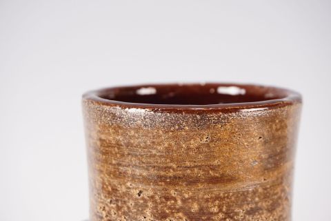 Trifolglio Keramikvase von Aldo Londi für Bitossi