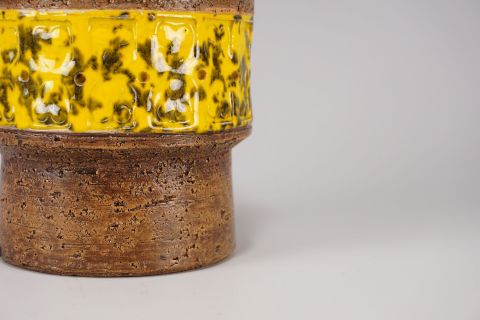 Trifolglio Ceramic Vase from Aldo Londi for Bitossi