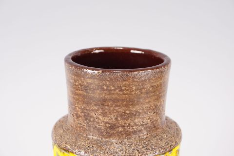 Trifolglio Ceramic Vase from Aldo Londi for Bitossi