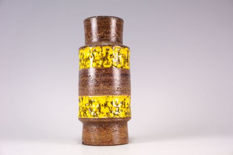 Trifolglio Keramikvase von Aldo Londi für Bitossi