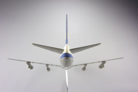 Vintage 1970 Display Boeing Airplane