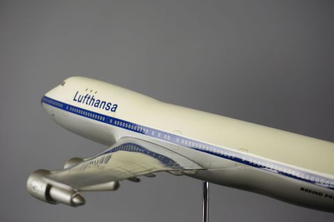 Vintage 1970 Display Boeing Airplane