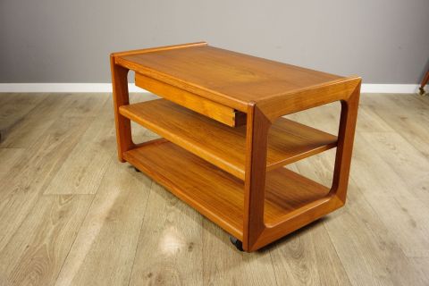 Vintage danish Teak Sidetable / Hifi Rack