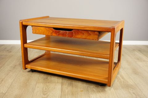 Vintage danish Teak Sidetable / Hifi Rack