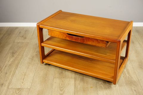 Vintage danish Teak Sidetable / Hifi Rack