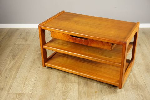Vintage danish Teak Sidetable / Hifi Rack