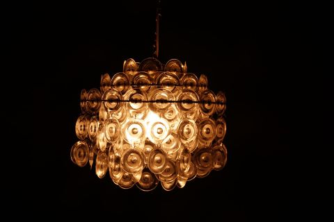 Vintage Kaskaden Kronleuchter
