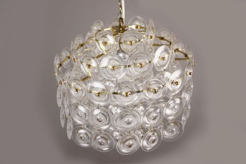 Vintage Lucite chandelier