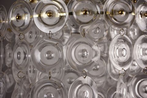 Vintage Lucite chandelier