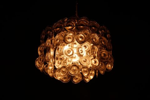 Vintage Lucite chandelier