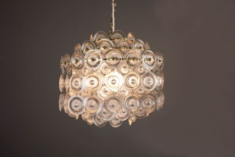 Vintage Lucite chandelier