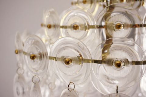 Vintage Lucite chandelier