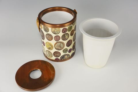 Vintage mid century Flaschenkühler