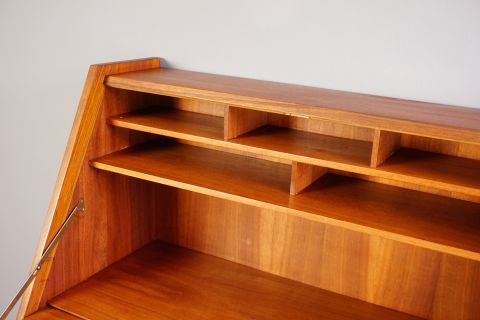 Vintage Teak Secretary