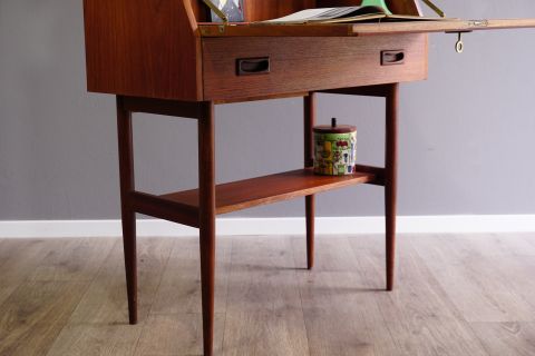Vintage Teak Secretary